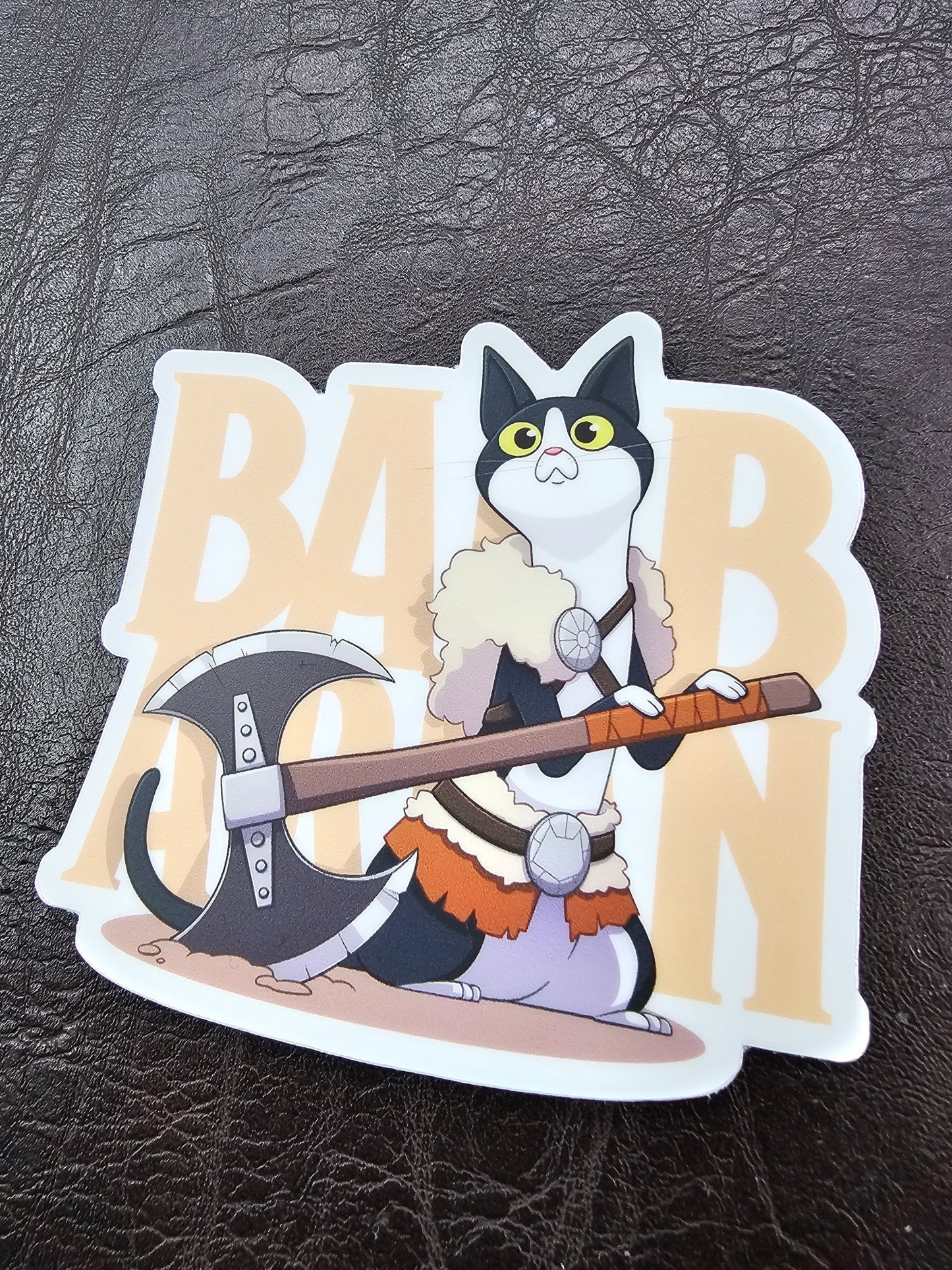 The Barbarian Sticker