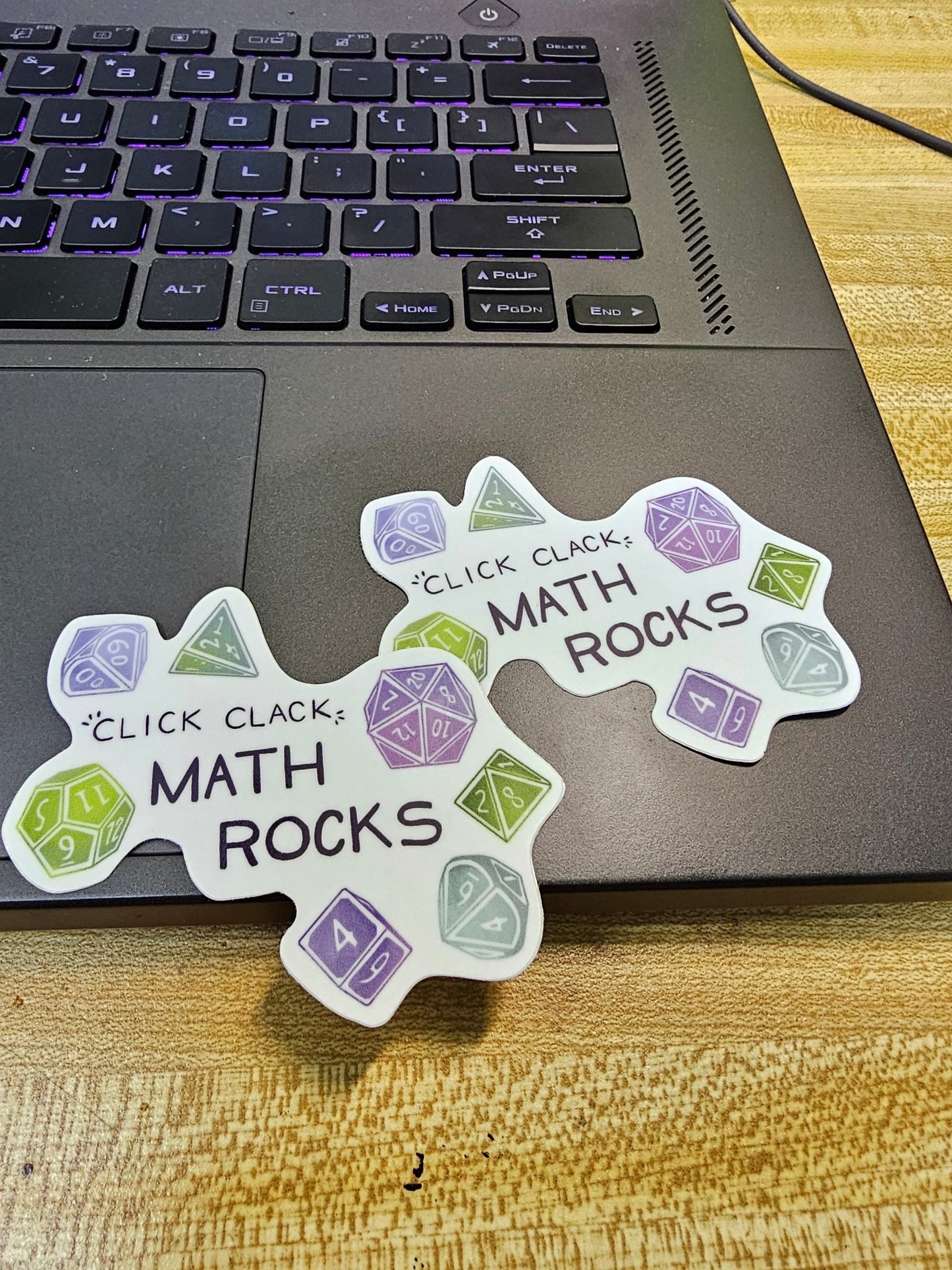 MATH ROCKS!! Sticker